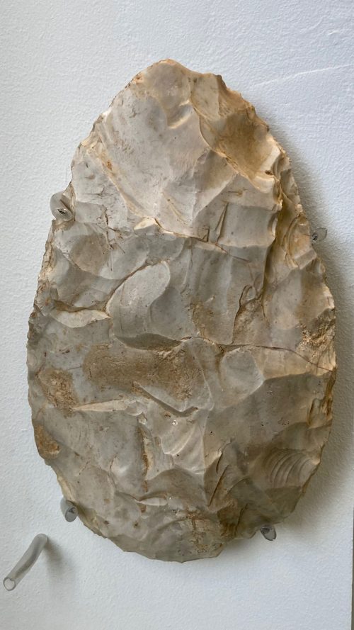 Paleolithic flint axe